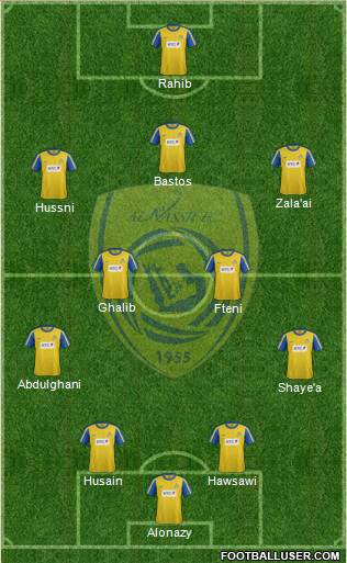 Al-Nassr (KSA) Formation 2013