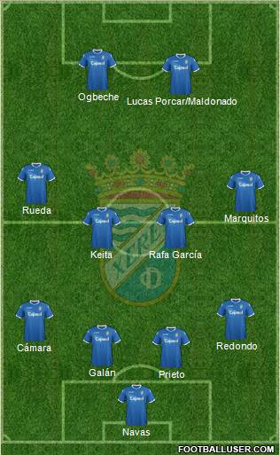 Xerez C.D., S.A.D. Formation 2013