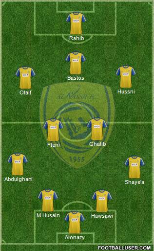 Al-Nassr (KSA) Formation 2013