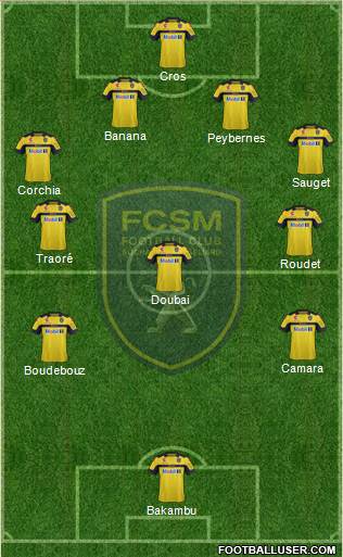 FC Sochaux-Montbéliard Formation 2013