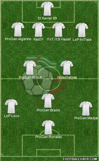 Algeria Formation 2013