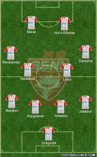 A.S. Nancy Lorraine Formation 2013