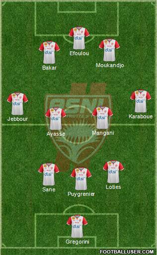 A.S. Nancy Lorraine Formation 2013