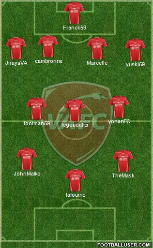 Valenciennes Football Club Formation 2013