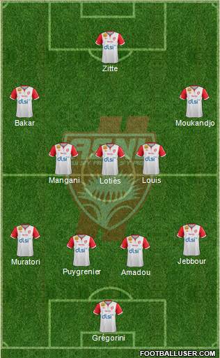 A.S. Nancy Lorraine Formation 2013