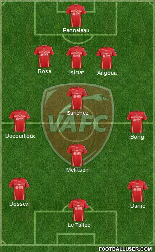 Valenciennes Football Club Formation 2013