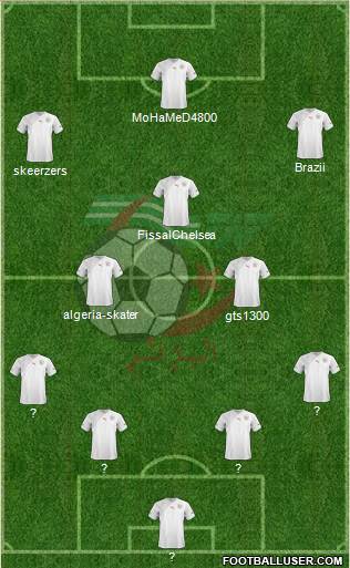 Algeria Formation 2013