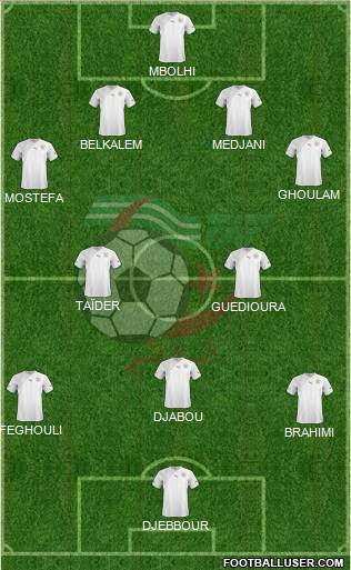 Algeria Formation 2013