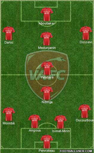 Valenciennes Football Club Formation 2013