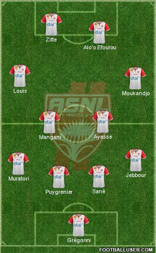 A.S. Nancy Lorraine Formation 2013