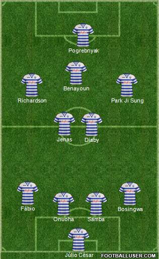 Queens Park Rangers Formation 2013