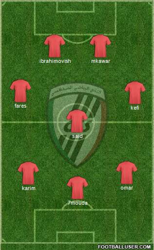 Club Sportif Sfaxien Formation 2013