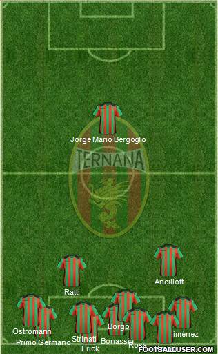 Ternana Formation 2013