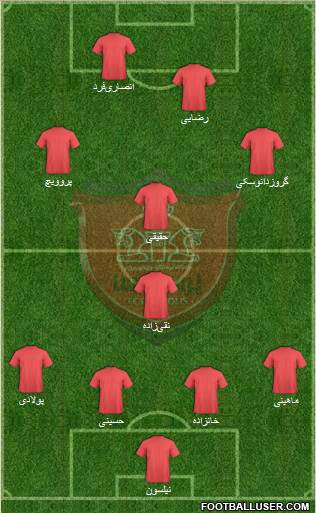 Persepolis Tehran Formation 2013