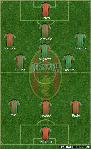 Ternana Formation 2013