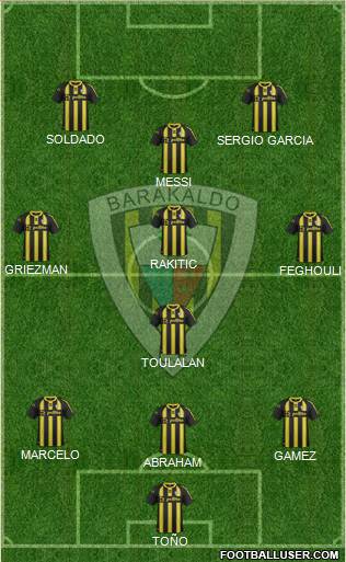 Barakaldo C.F. Formation 2013