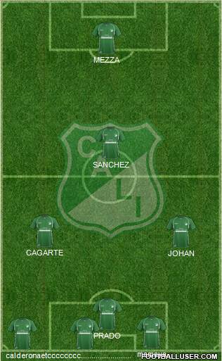 AC Deportivo Cali Formation 2013