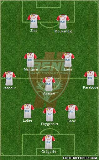 A.S. Nancy Lorraine Formation 2013