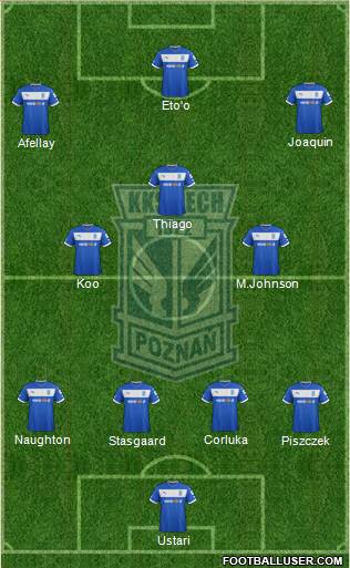 Lech Poznan Formation 2013