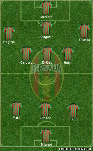 Ternana Formation 2013