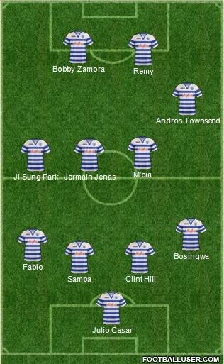 Queens Park Rangers Formation 2013