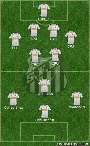 Santos FC Formation 2013