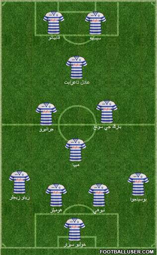 Queens Park Rangers Formation 2013