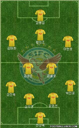 Seongnam Ilhwa Chunma Formation 2013