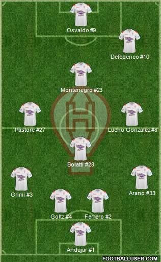 Huracán Formation 2013