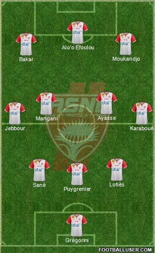 A.S. Nancy Lorraine Formation 2013