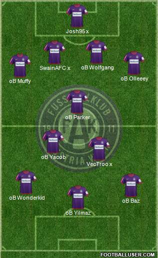 FK Austria Wien Formation 2013