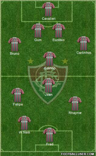 Fluminense FC Formation 2013