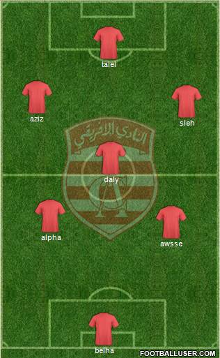 Club Africain Tunis Formation 2013