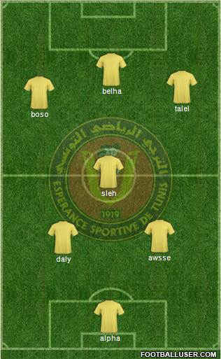 Espérance Sportive de Tunis Formation 2013