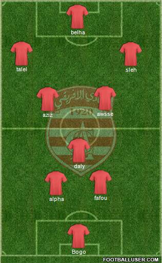 Club Africain Tunis Formation 2013