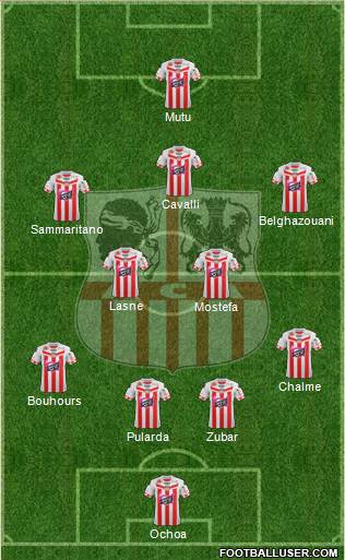 Athletic Club Ajaccien Football Formation 2013