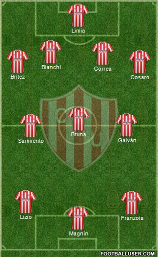 Unión de Santa Fe Formation 2013