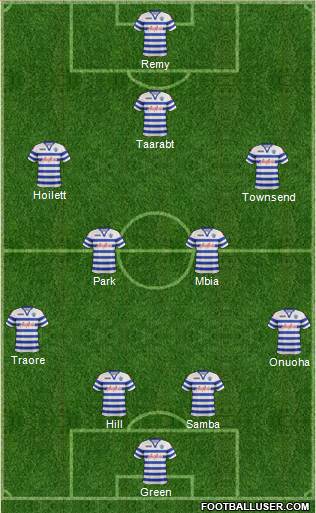 Queens Park Rangers Formation 2013