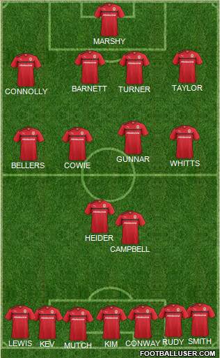 Cardiff City Formation 2013