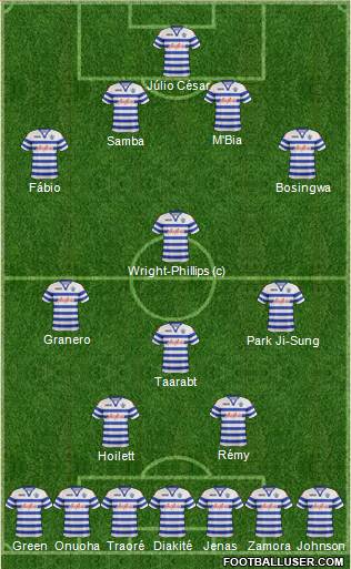 Queens Park Rangers Formation 2013