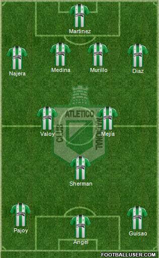 CDC Atlético Nacional Formation 2013