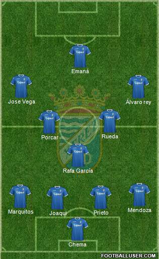 Xerez C.D., S.A.D. Formation 2013