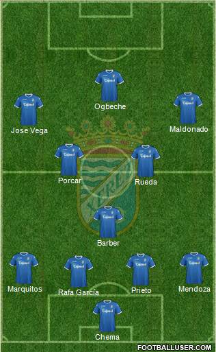 Xerez C.D., S.A.D. Formation 2013