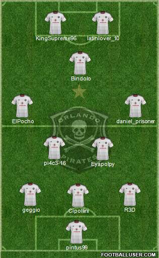 Orlando Pirates Formation 2013