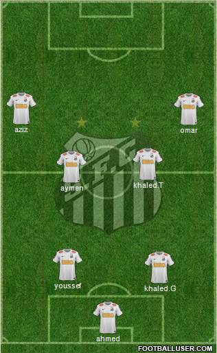 Santos FC Formation 2013