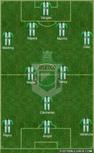 CDC Atlético Nacional Formation 2013