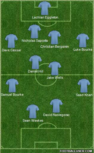 Sydney FC Formation 2013