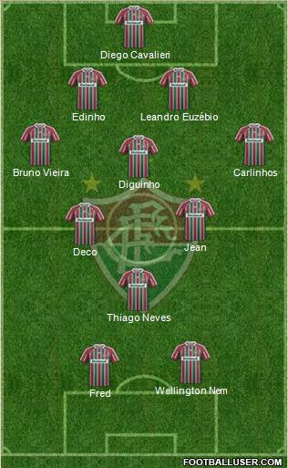 Fluminense FC Formation 2013