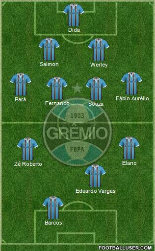 Grêmio FBPA Formation 2013