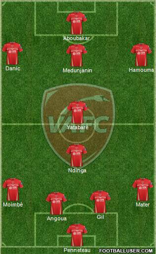 Valenciennes Football Club Formation 2013